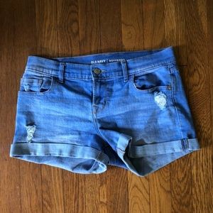 Old Navy Boyfriend Denim Shorts